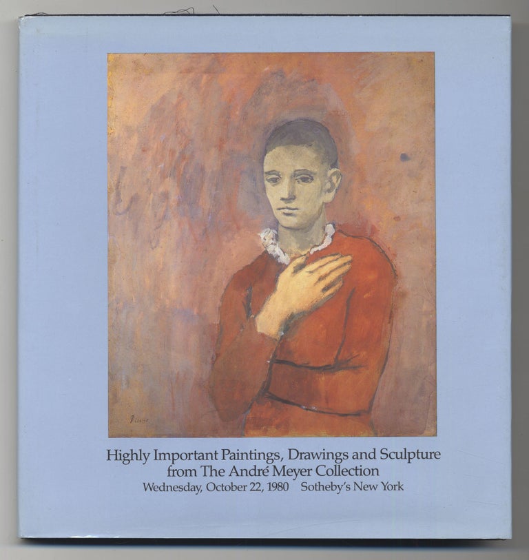 Item #289512 HIGHLY IMPORTANT PAINTINGS, DRAWINGS AND SCULPTURE FROM THE ANDRE MEYER COLLECTION