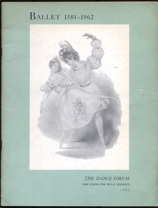 Item #289756 (Exhibition catalog): BALLET, 1581-1961