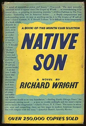 Item #290305 Native Son. Richard WRIGHT
