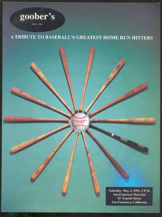 Item #291452 A Tribute To Baseball's Greatest Home Run Hitters