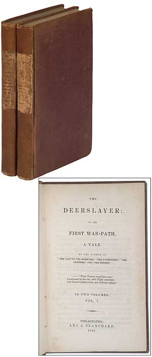 Item #291866 The Deerslayer: or, The First War-Path. A Tale. James Fenimore COOPER.