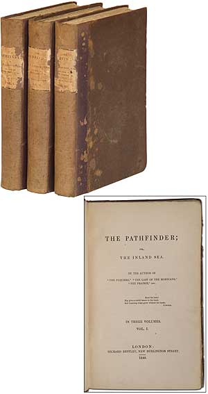 Item #291867 The Pathfinder: or, The Inland Sea. James Fenimore COOPER.