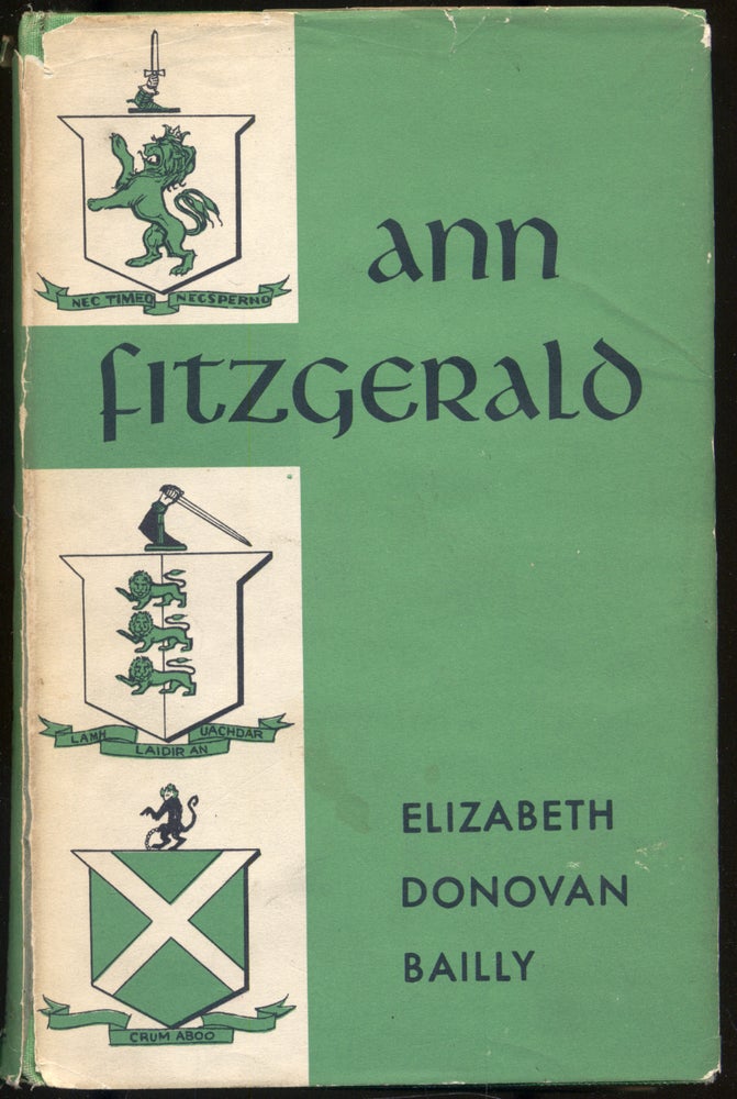 Item #292237 Ann Fitzgerald. Elizabeth Donovan BAILLY.