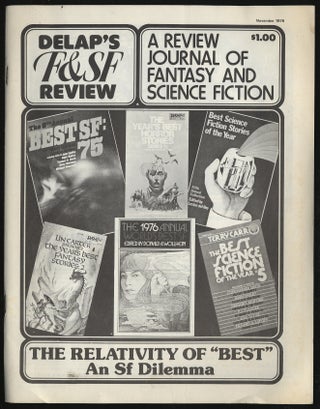 Item #292817 Delap's F & SF Review: A review Journal of Fantasy and Science Fiction