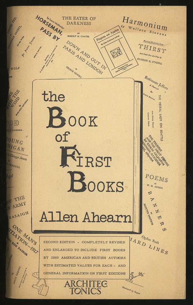 Item #293589 The Book of First Books. Allen AHEARN.