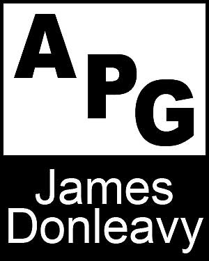 Item #293820 Bibliography, First Edition and Price Guide (APG - Author's Price Guide Series). James Patrick DONLEAVY, The Staff of Quill, Inc Brush.