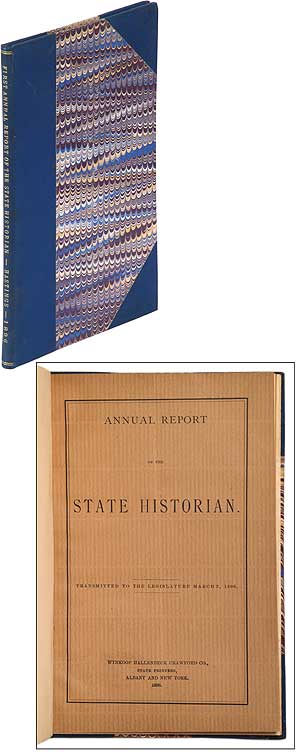 Item #293823 Annual Report of the State Historian