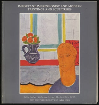 Item #294289 Important Impressionist and Modern Paintings and Sculptures