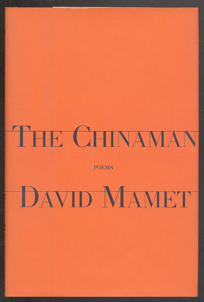 Item #294576 The Chinaman. David MAMET.