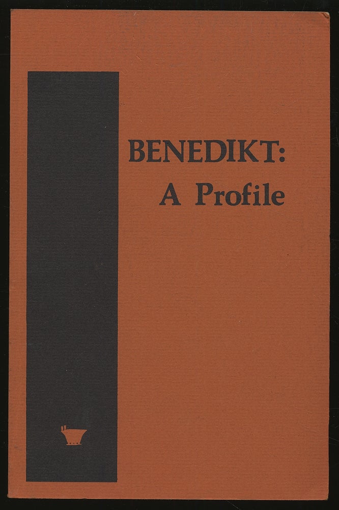 Item #294916 Benedikt: A Profile
