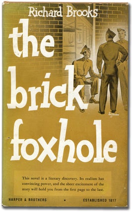 Item #294932 The Brick Foxhole. Richard BROOKS