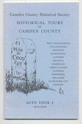 Item #295250 Camden County Historical Society Historical Tours of Camden County Auto Tour I...