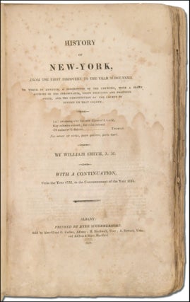 History of New York, from the First Discovery, to the Year M.DCC.XXXII