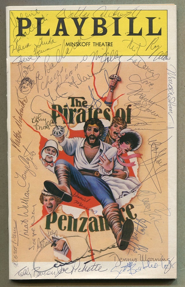 Item #296073 [Playbill]: The Pirates of Penzance. W. S. GILBERT, Arthur Sullivan, Treat Williams.