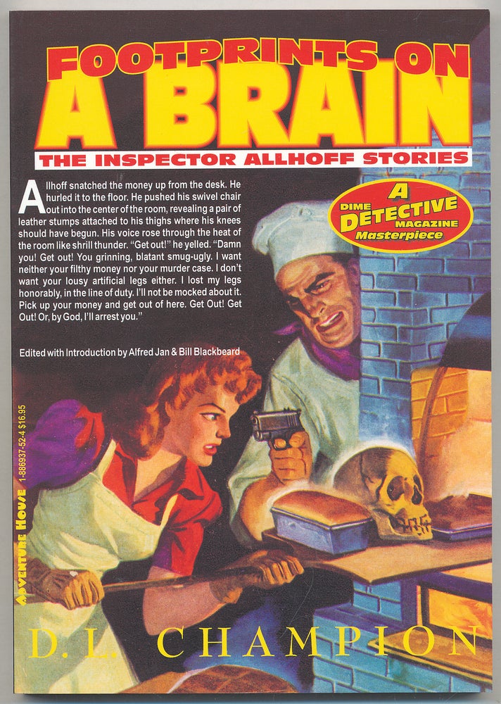 Item #296146 Footprints on A Brain: The Inspector Allhoff Stories. D. L. CHAMPION.