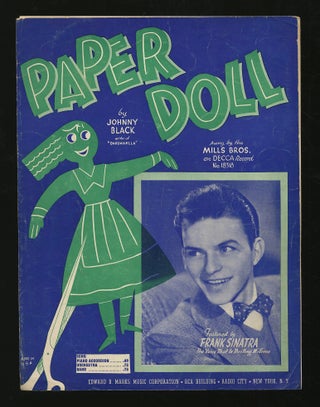 Item #296232 Paper Doll. Johnny BLACK