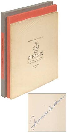 Item #297810 Le Cri du Phoenix [I Rise in Flame, Cried the Phoenix: A Play About D.H. Lawrence]....