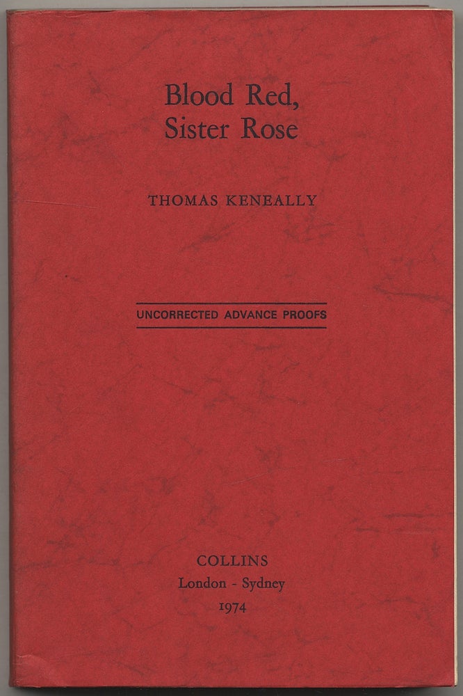 Item #297850 Blood Red, Sister Rose. Thomas KENEALLY.