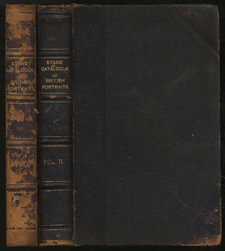 Item #297924 Catalogue of A Collection of Engraved Portraits