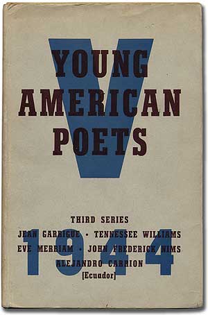 Item #298083 Five Young American Poets. Third Series 1944. Tennessee WILLIAMS.