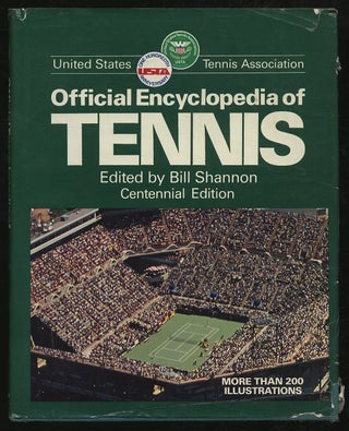 Item #299410 Official Encyclopedia of Tennis. Bill SHANNON