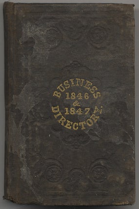 Item #300856 Doggett's New York Business Directory, for 1846 & 1847