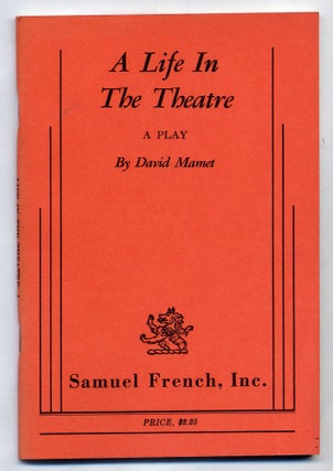 Item #302113 A Life in The Theatre. David MAMET