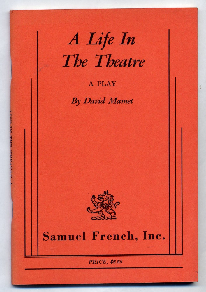 Item #302113 A Life in The Theatre. David MAMET.