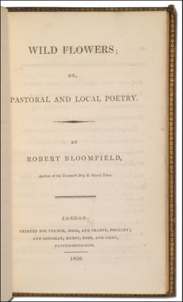 Wild Flowers; or, Pastoral and Local Poetry