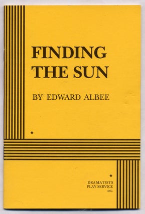 Item #302385 Finding the Sun. Edward ALBEE