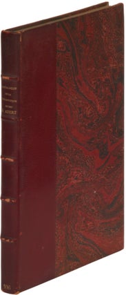 Catalogue de la bibliothèque de feu M. le professeur Jacques Adert. Première partie
