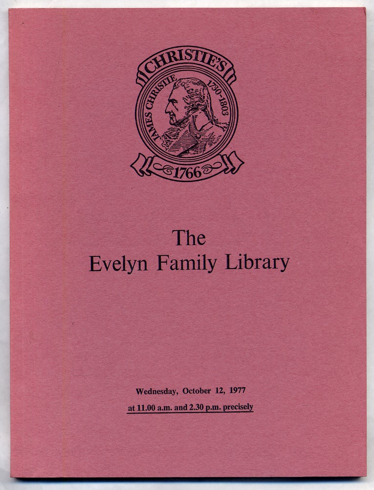Item #304543 The Evelyn Family Library