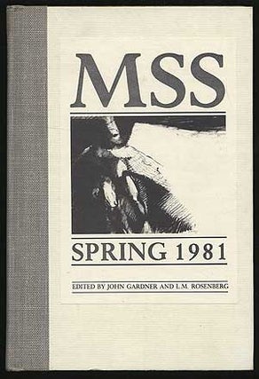 Item #304907 MSS Spring 1981. John GARDNER, L M. Rosenberg