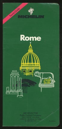 Item #305582 Michelin Tourist Guide: Rome