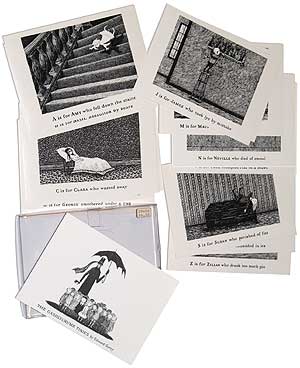 Item #305633 [Postcards]: The Gashlycrumb Tinies. Edward GOREY.
