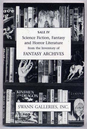 Item #305693 Science Fiction, Fantasy and Horror Literature From the Inventory of Fantasy Archives