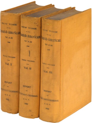 Item #305909 New York in the Spanish-American War 1898. Part of the Report of the...