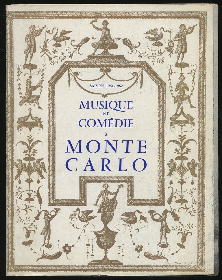 Item #306182 Musique et Comedie a Monte Carlo