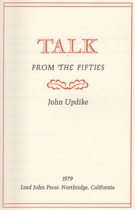 Talk From the Fifties