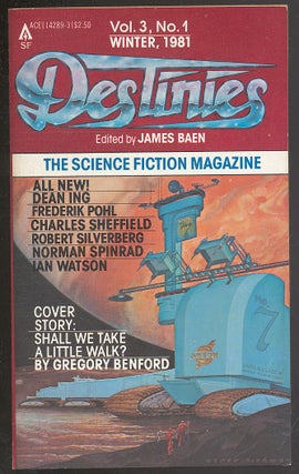 Item #306850 Destinies: Winter 1981, Vol. 3, No. 1. James BAEN