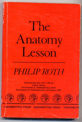 Item #307306 The Anatomy Lesson. Philip ROTH