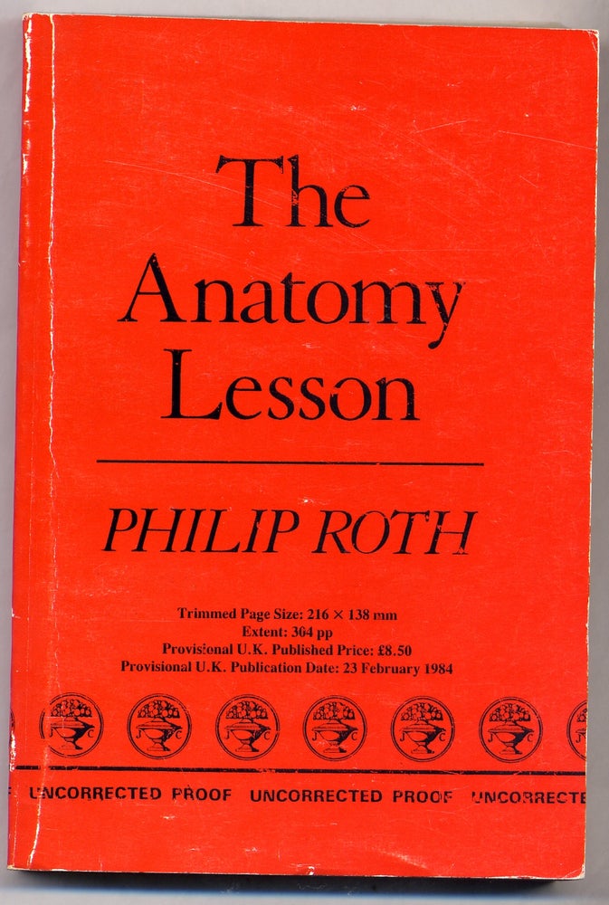 Item #307306 The Anatomy Lesson. Philip ROTH.