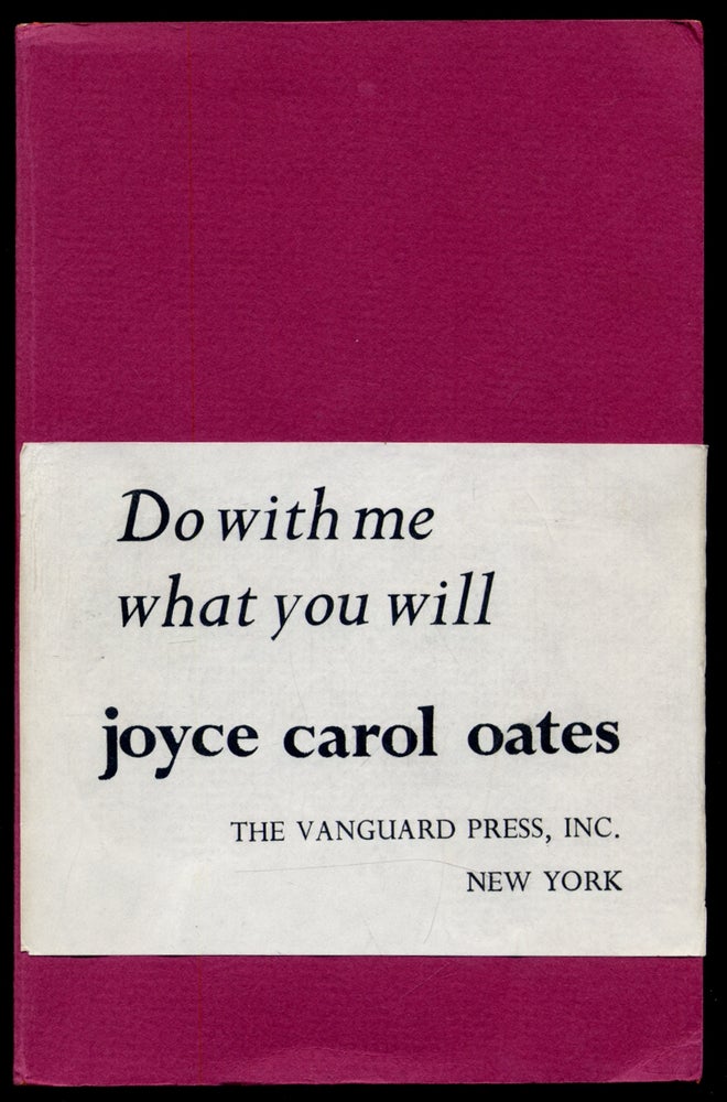 Item #307456 Do With Me What You Will. Joyce Carol OATES.