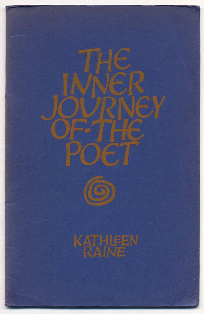 Item #307552 The Inner Journey of the Poet. Kathleen RAINE.