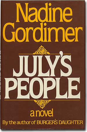 Item #30765 July's People. Nadine GORDIMER.
