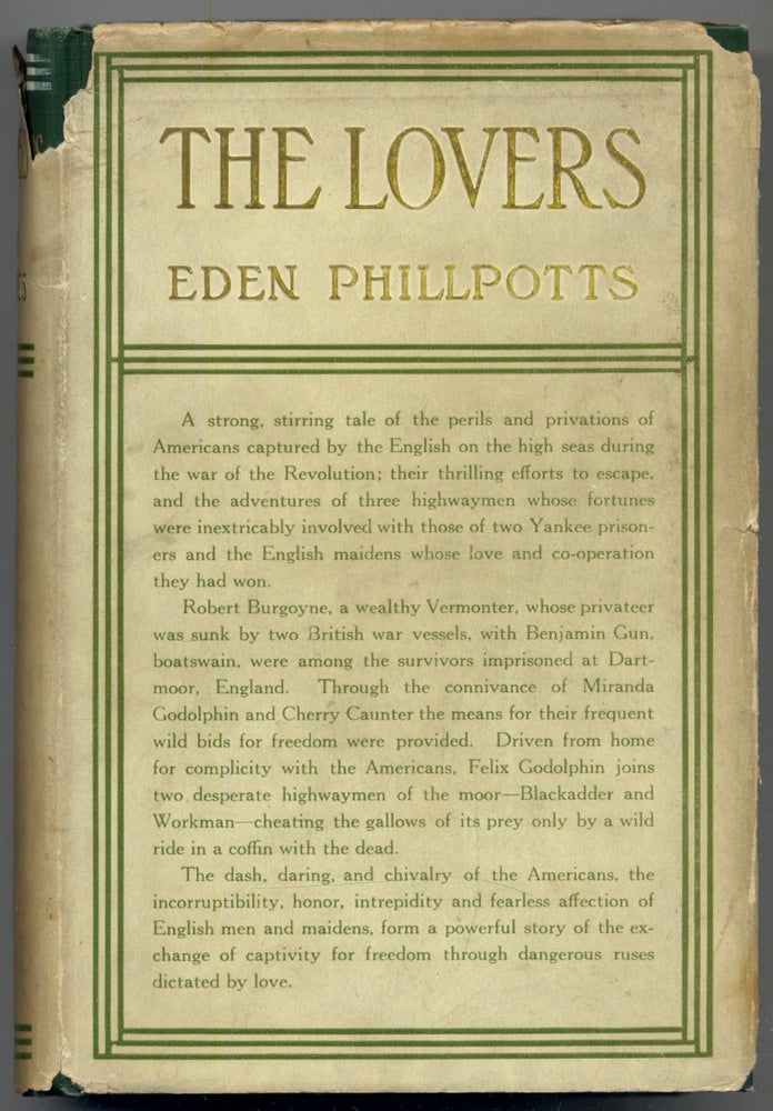 Item #307675 The Lovers. Eden PHILLPOTTS.