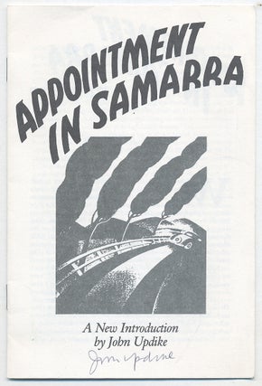 Item #307797 Appointment in Samarra: A New Introduction. John UPDIKE