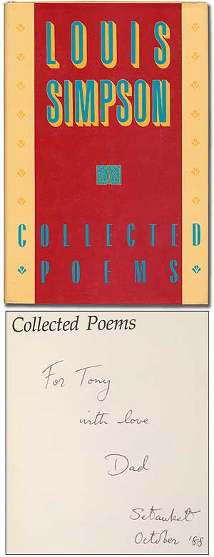 Item #307800 Collected Poems. Louis SIMPSON.