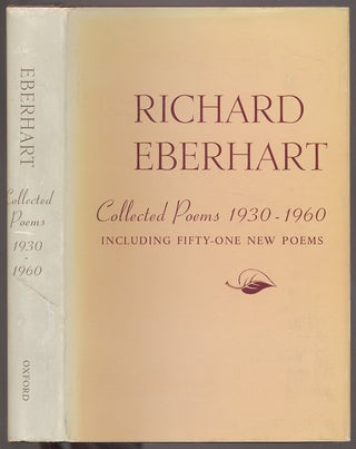 Item #307880 Collected Poems 1930-1960. Richard EBERHART