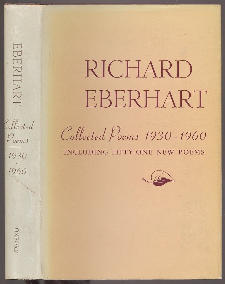 Item #307880 Collected Poems 1930-1960. Richard EBERHART.